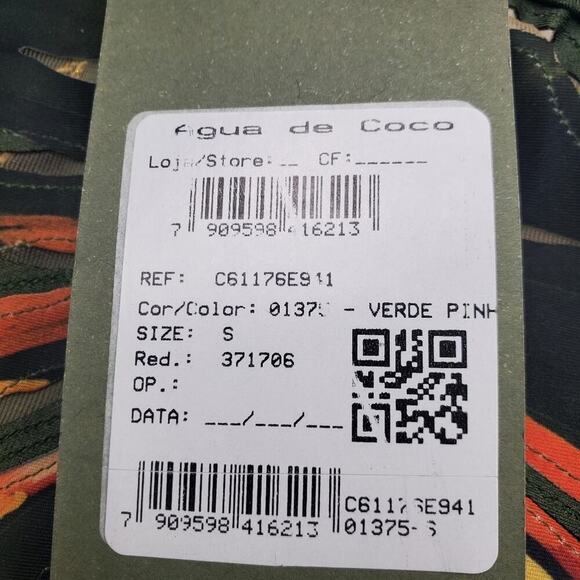 Agua DE COCO bikini foliage bottom, Size Small - Picture 6 of 8